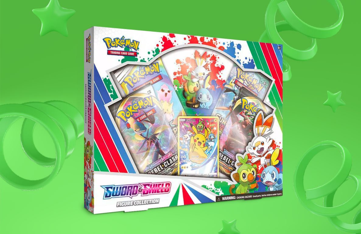 Pokémon Trading Card Game Sword and Shield Figure Box